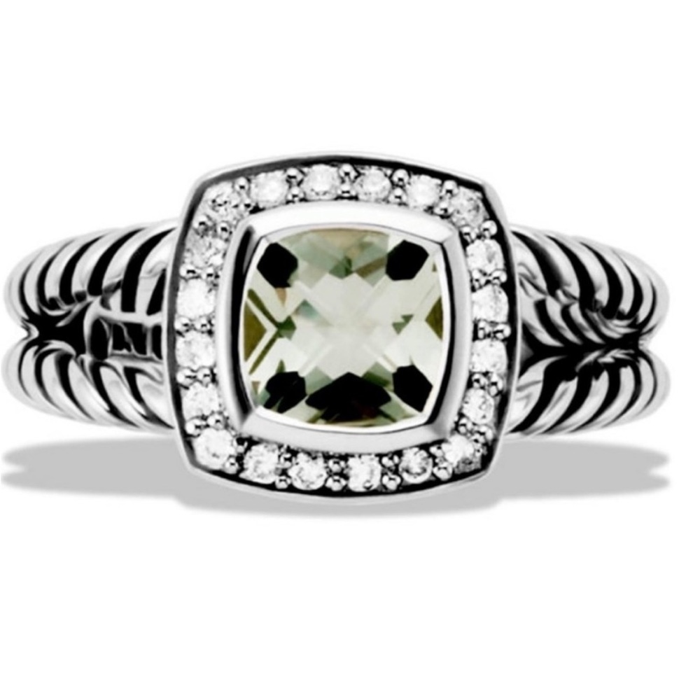 David Yurman Prasiolite Petite Albion Ring